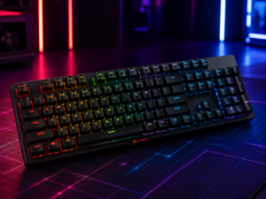 Bàn phím cơ Gaming E-DRA RGB