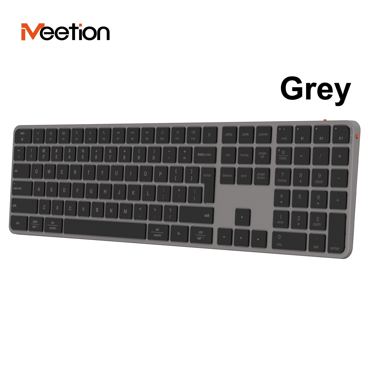 Meetion iKey K230 – Bàn phím không dây Fullsize Bluetooth 2.4G Type-C