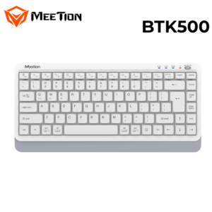 Bàn phím không dây Meetion BTK500 TKL 87 phím Bluetooth/2.4G pin sạc dùng hơn 100 giờ