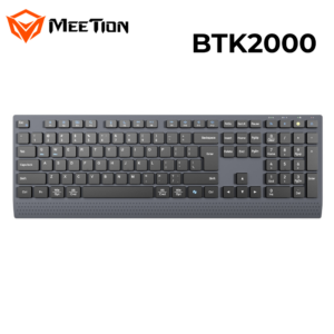 Meetion BTK2000 – Bàn phím không dây Silent Bluetooth 2.4G Type-C